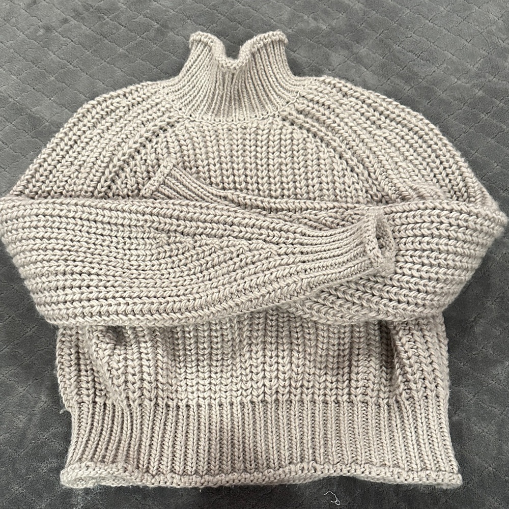 Cozy Cream Knit Sweater